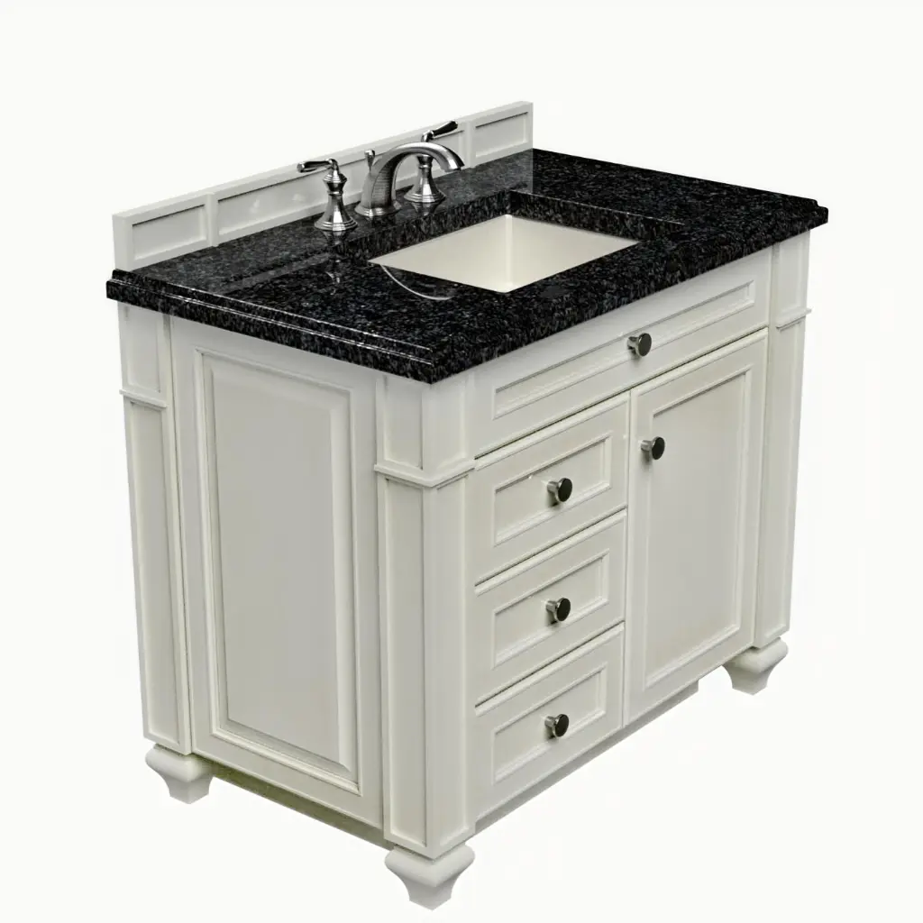 Heritage Collection 36in Single Basin Vanity - Iso Top Left 1x1.webp