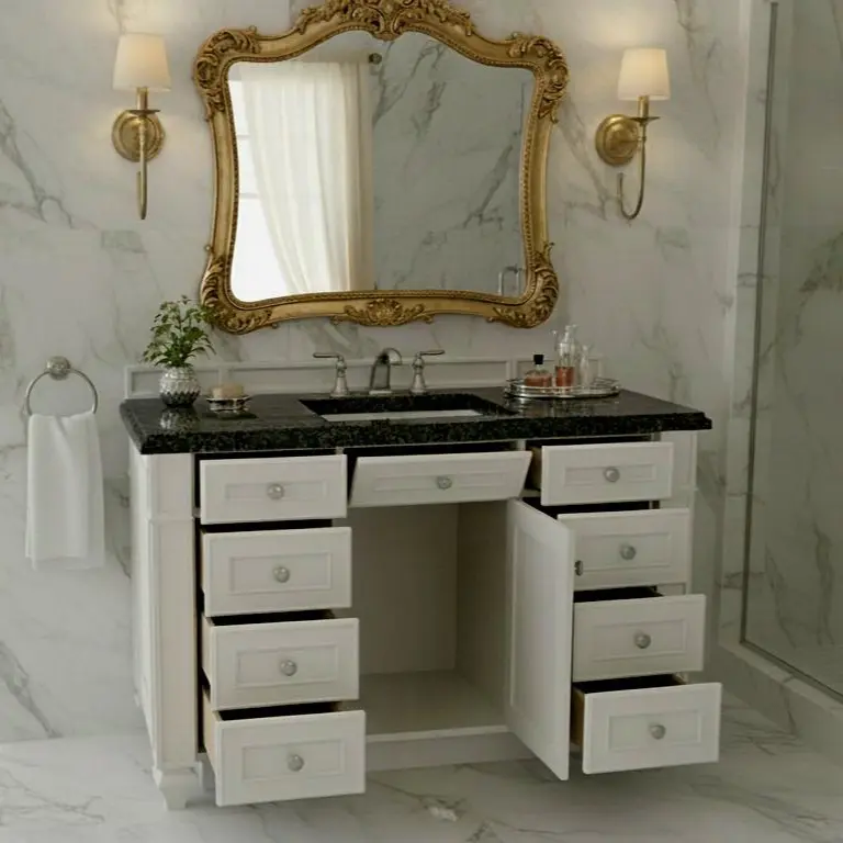 Heritage Collection 48in Single Basin Vanity - Open 1x1.webp