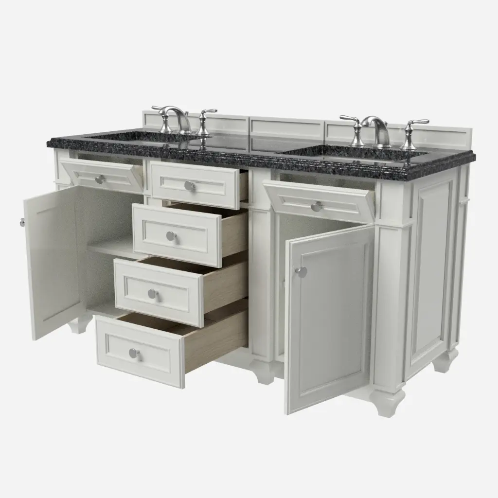 Heritage Collection 60in Double Basin Vanity - ISO 1x1.webp