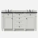 Heritage Collection 60in Double Basin Vanity - 1x1.webp