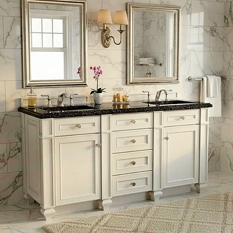 The Heritage Collection 60" Double Basin Vanity